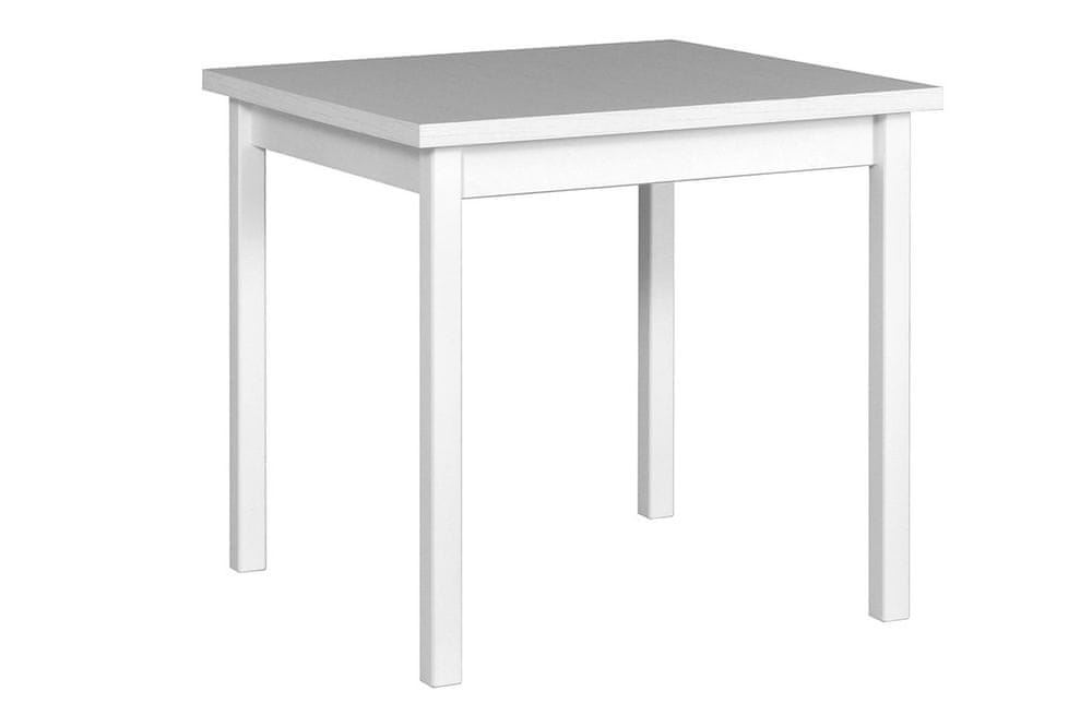 Veneti Jedálenský stôl LEON 9 - biely